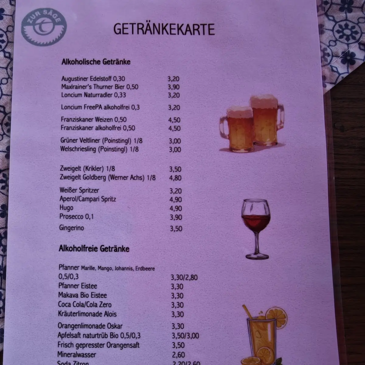 Speisekarte photo 5