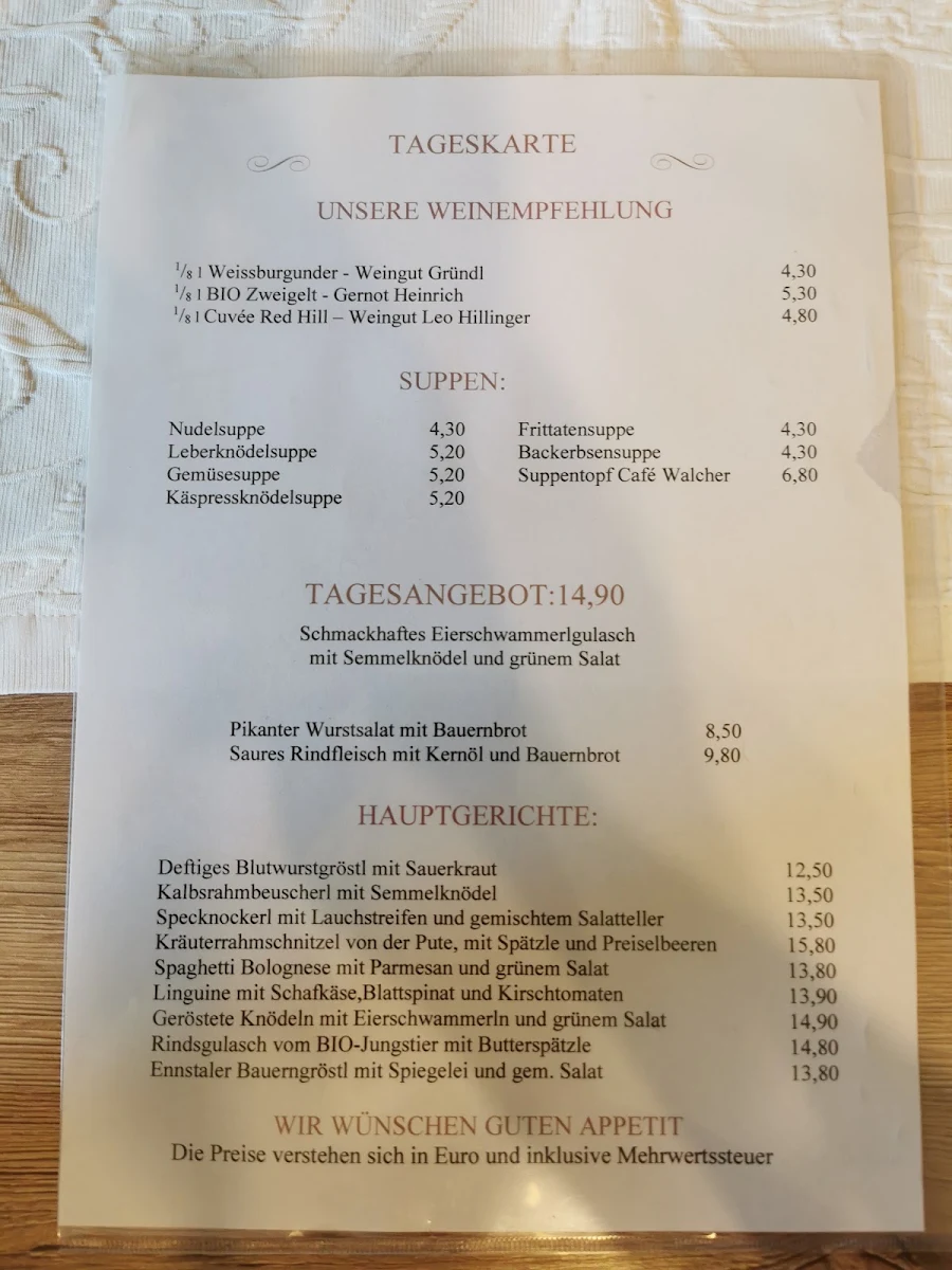 Speisekarte photo 5