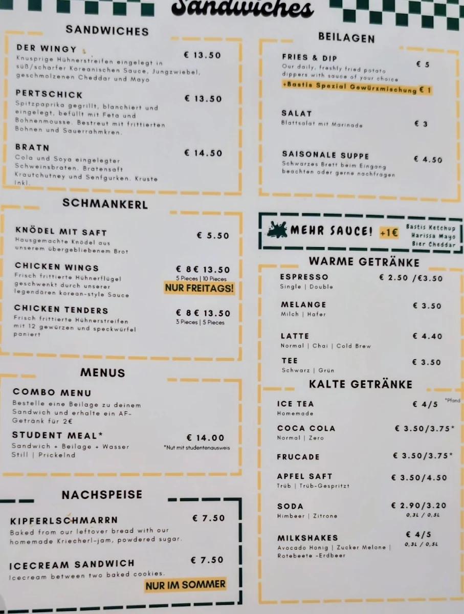 Speisekarte photo 1