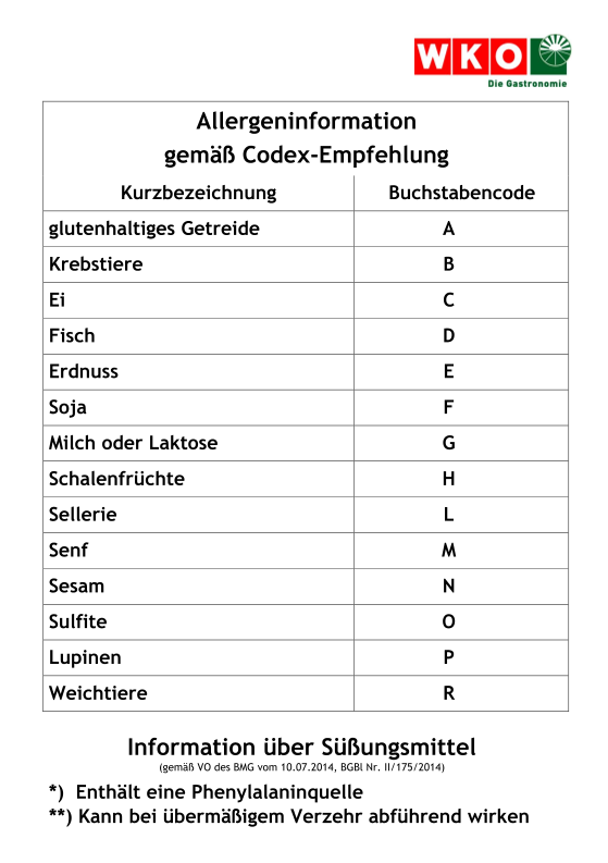 Speisekarte photo 7