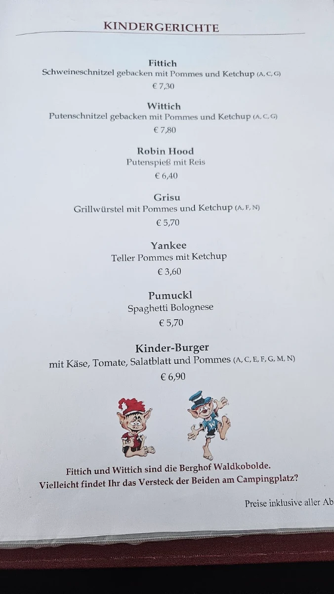 Speisekarte photo 9