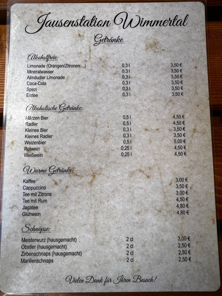 Speisekarte photo 1