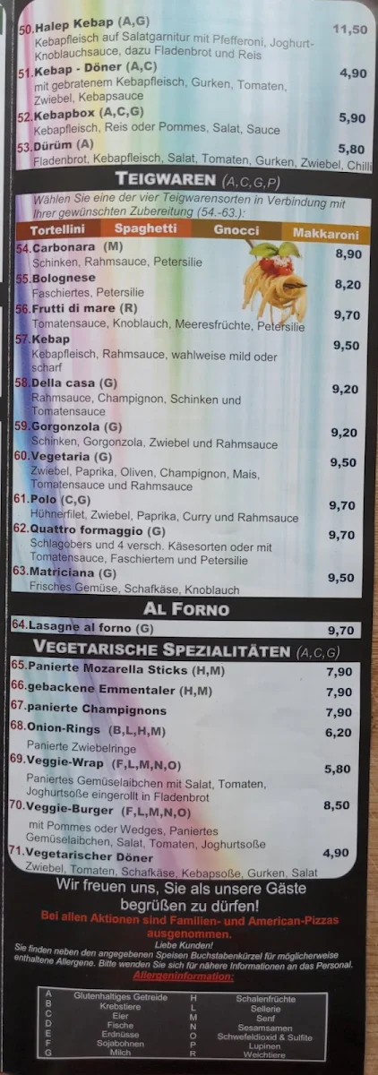 Speisekarte photo 4