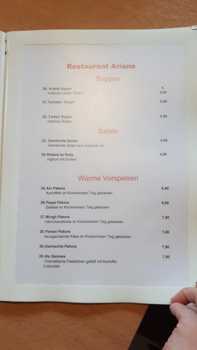 Speisekarte photo 5