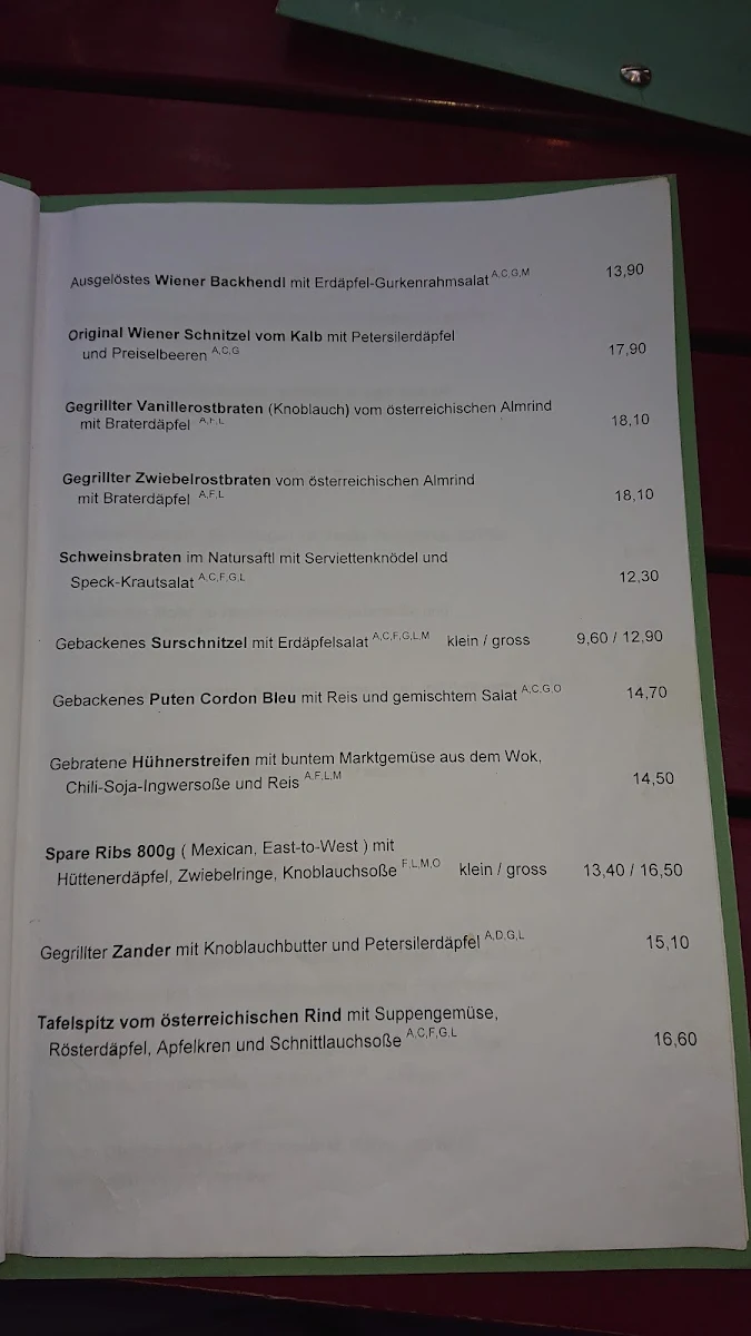 Speisekarte photo 8