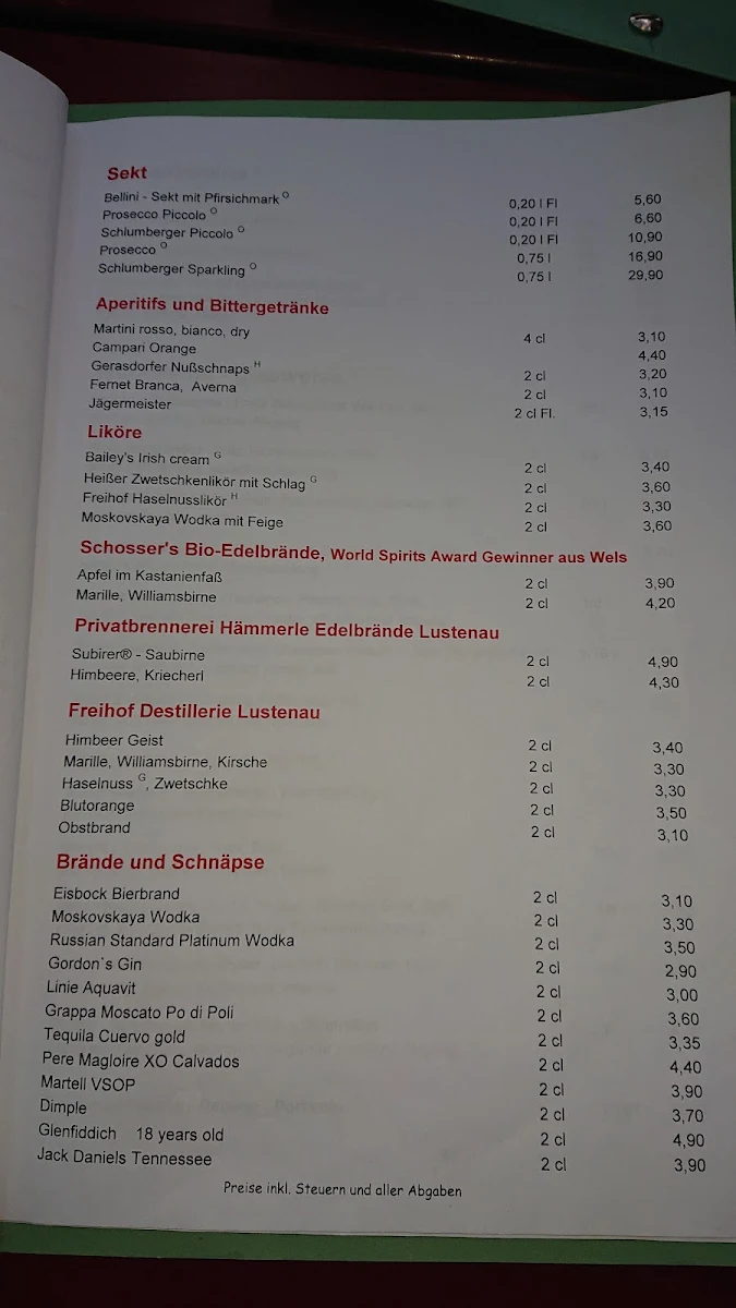 Speisekarte photo 9