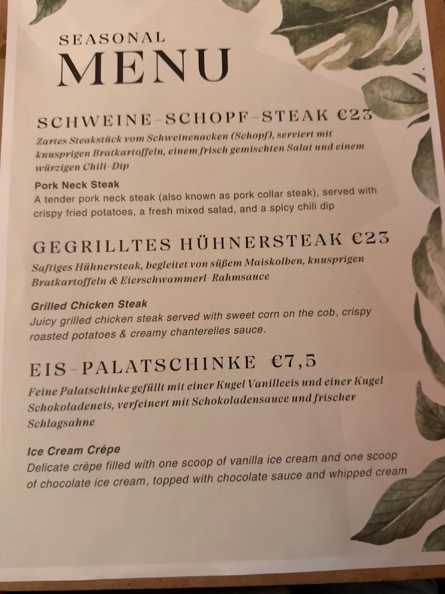 Speisekarte photo 1