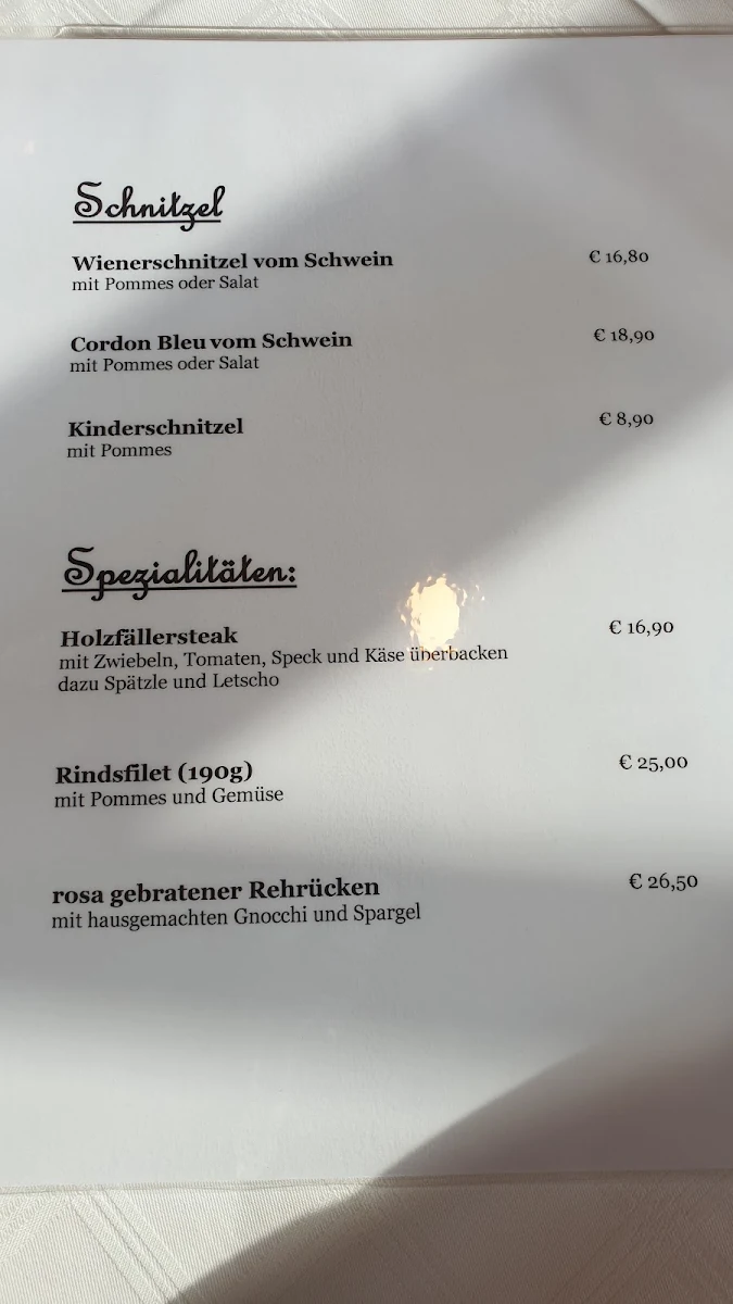 Speisekarte photo 3