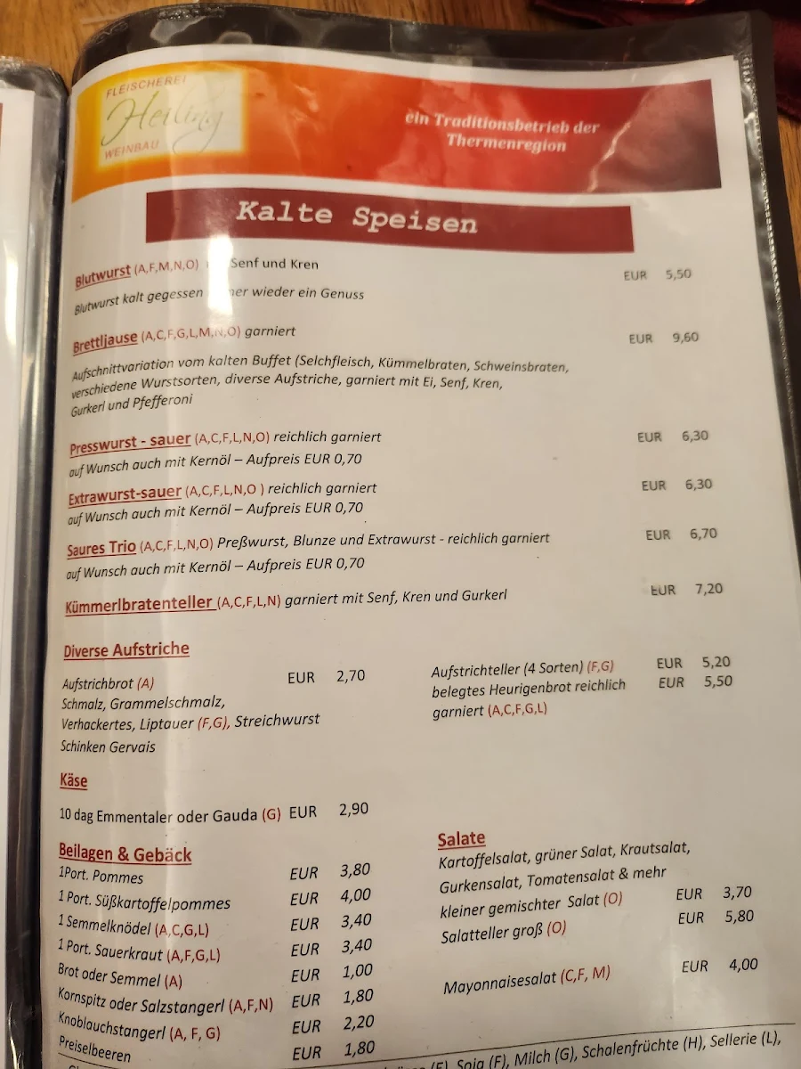 Speisekarte photo 10