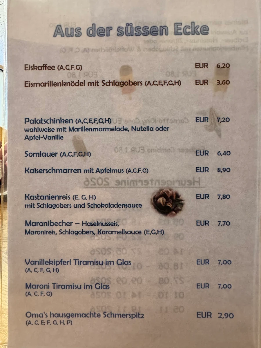 Speisekarte photo 3