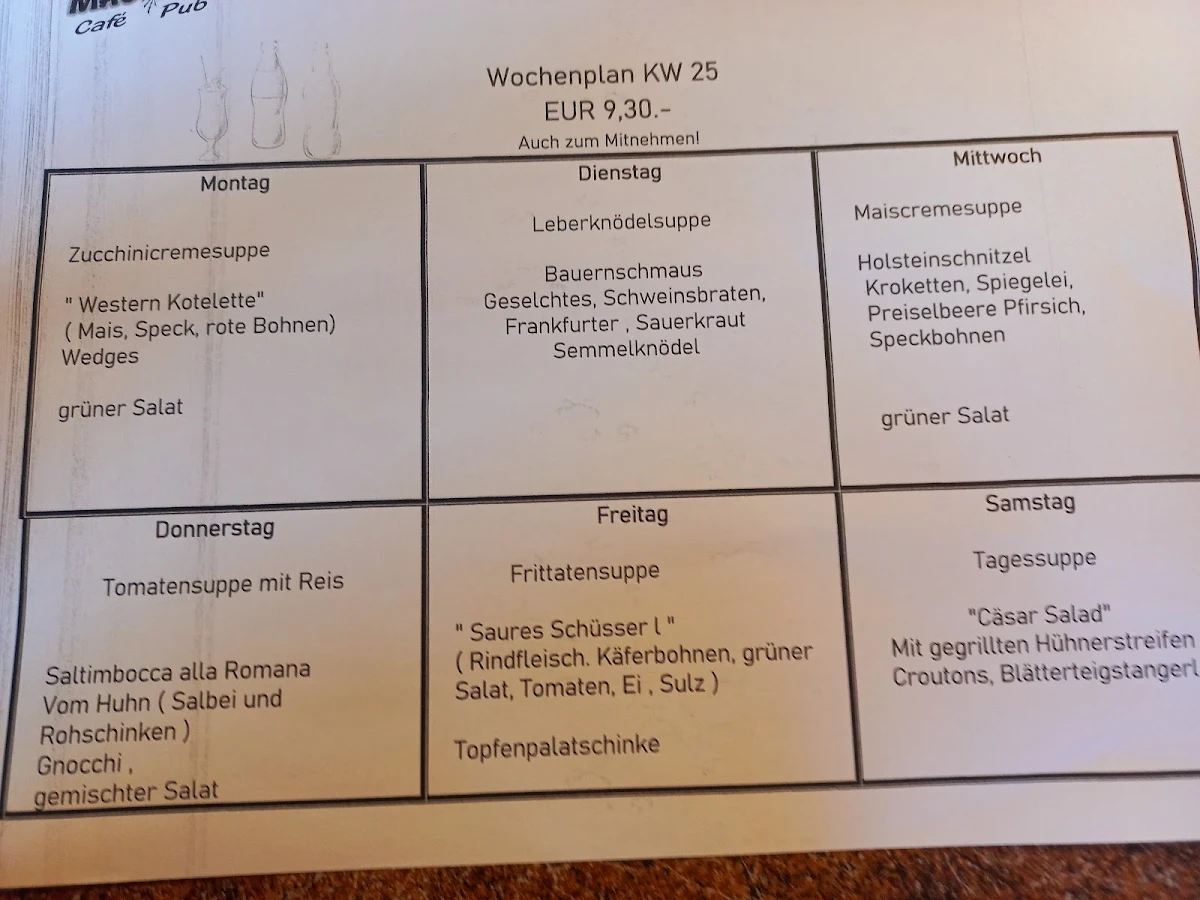 Speisekarte photo 2