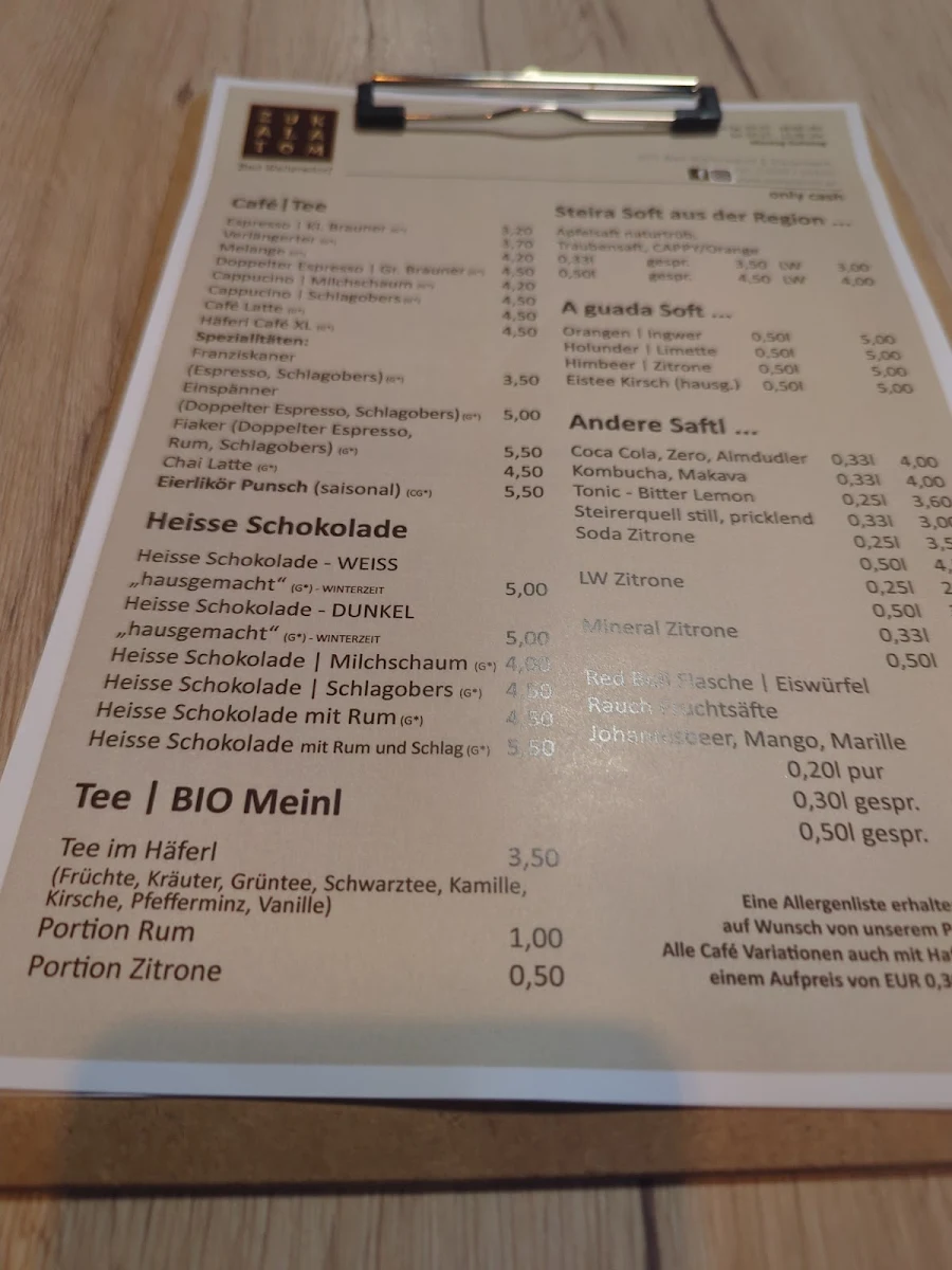 Speisekarte photo 3