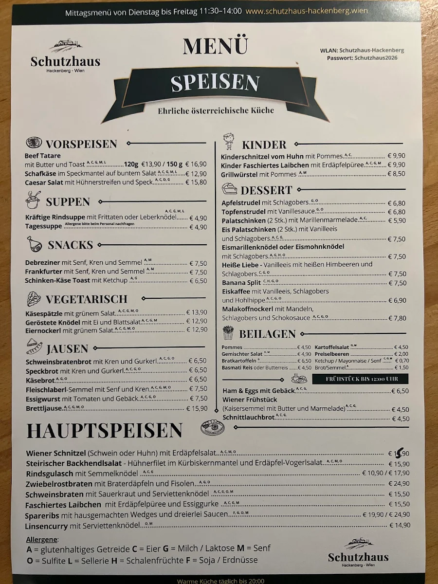 Speisekarte photo 1