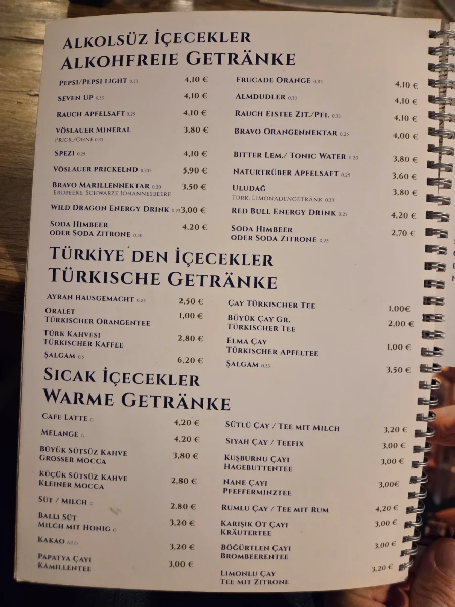 Speisekarte photo 2