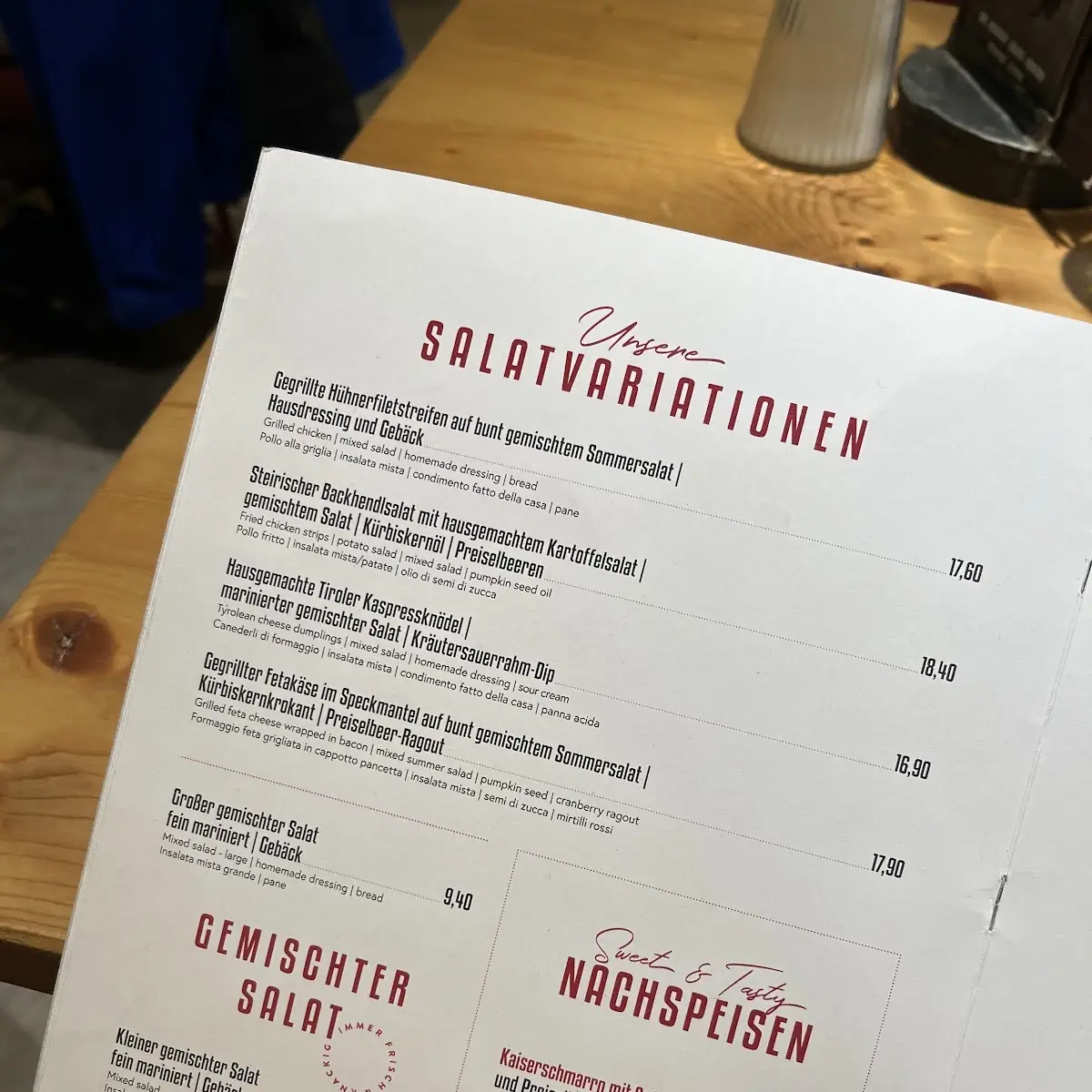 Speisekarte photo 10