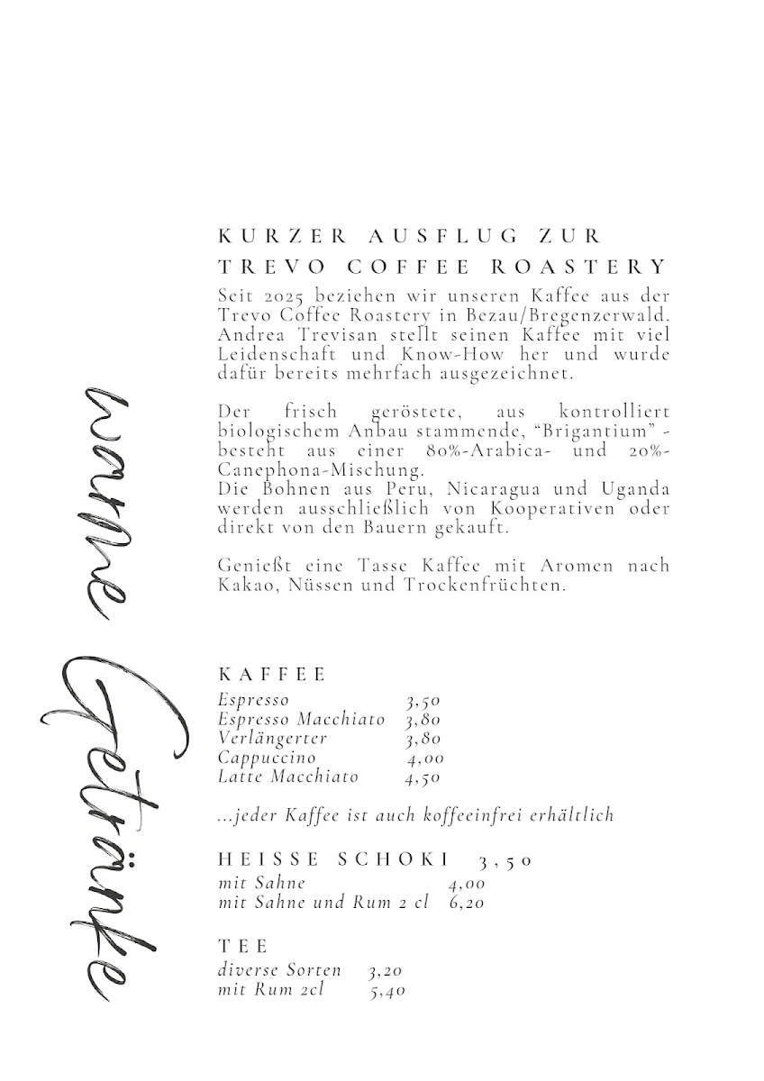 Speisekarte photo 1