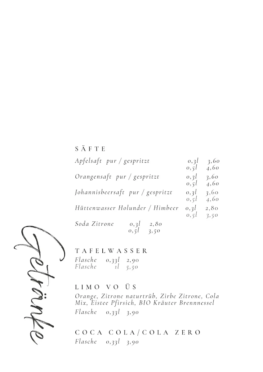 Speisekarte photo 5