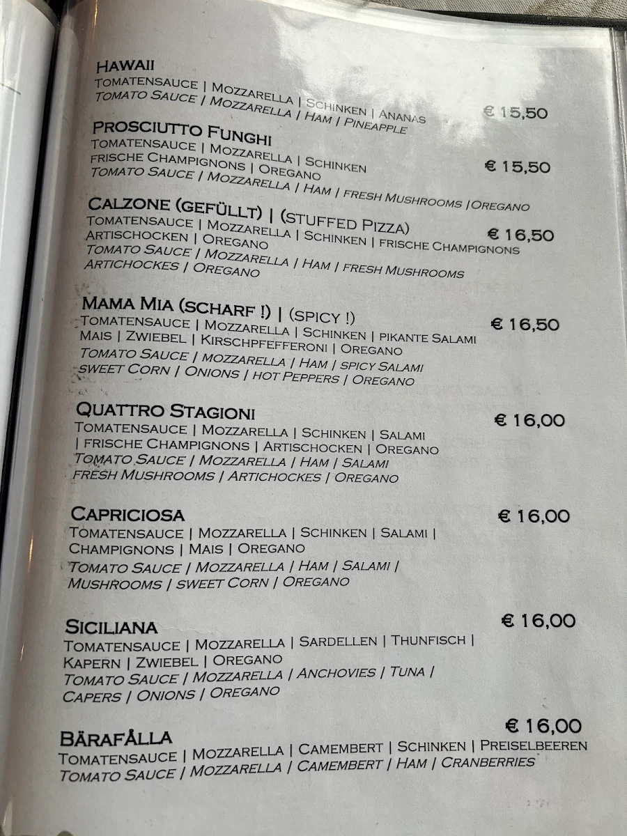 Speisekarte photo 1