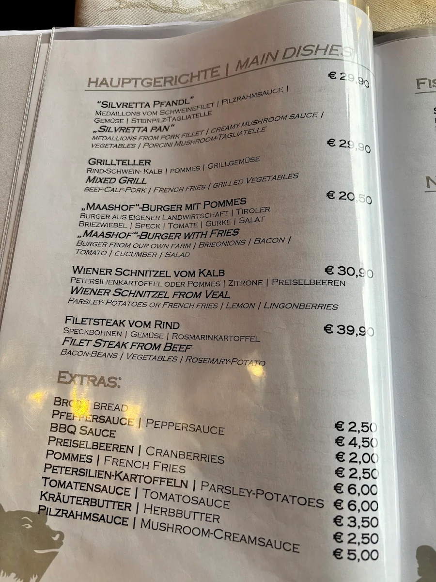 Speisekarte photo 2