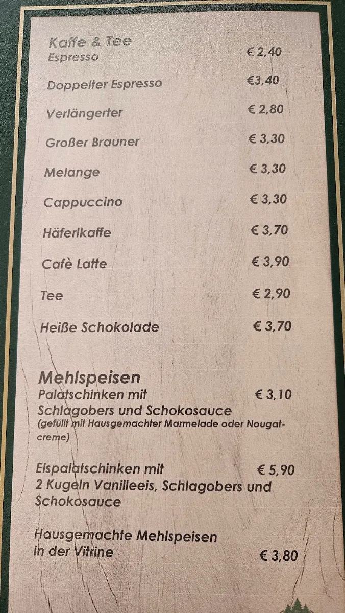 Speisekarte photo 1