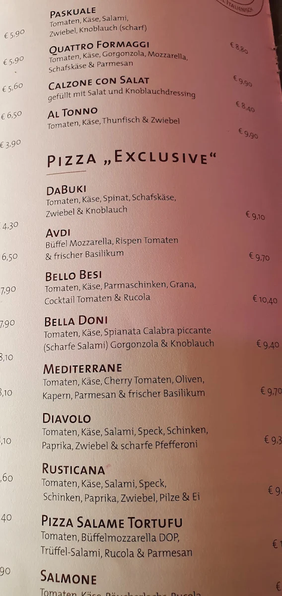Speisekarte photo 2
