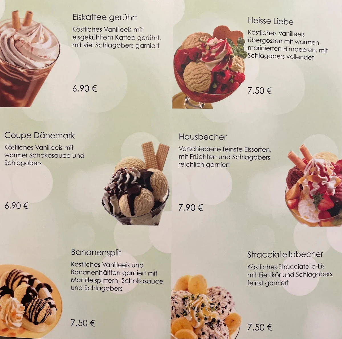 Speisekarte photo 2