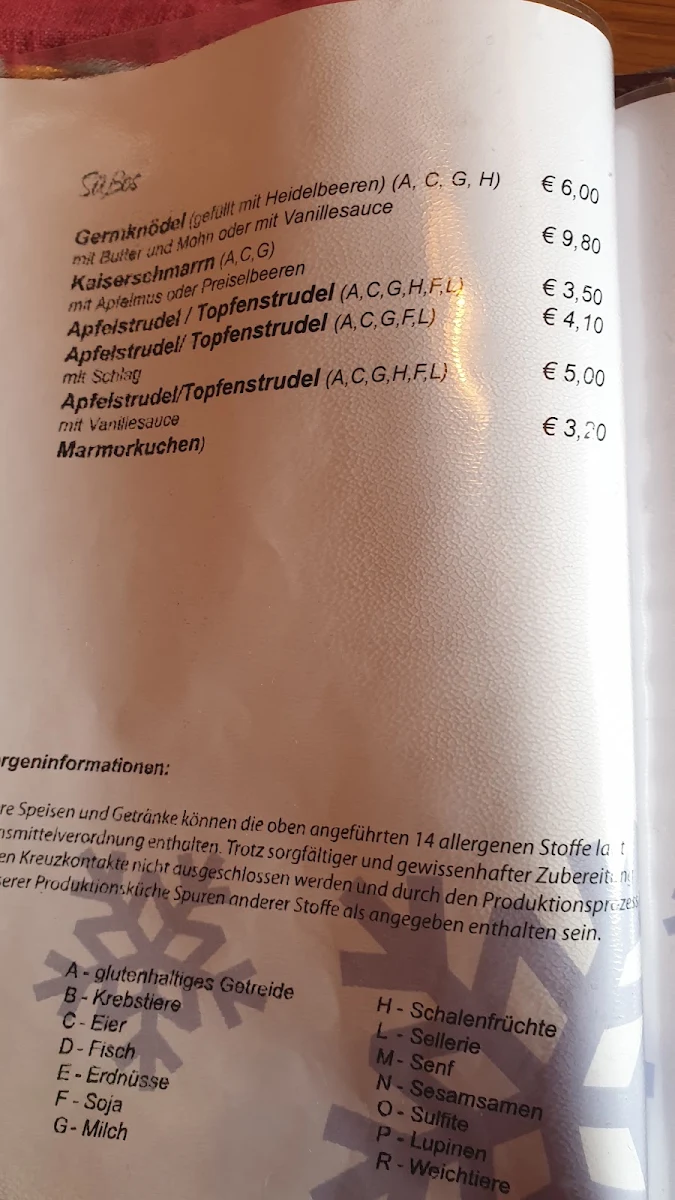 Speisekarte photo 6