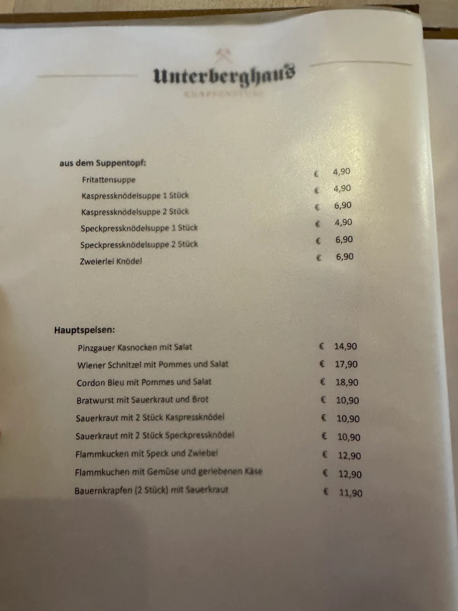 Speisekarte photo 2