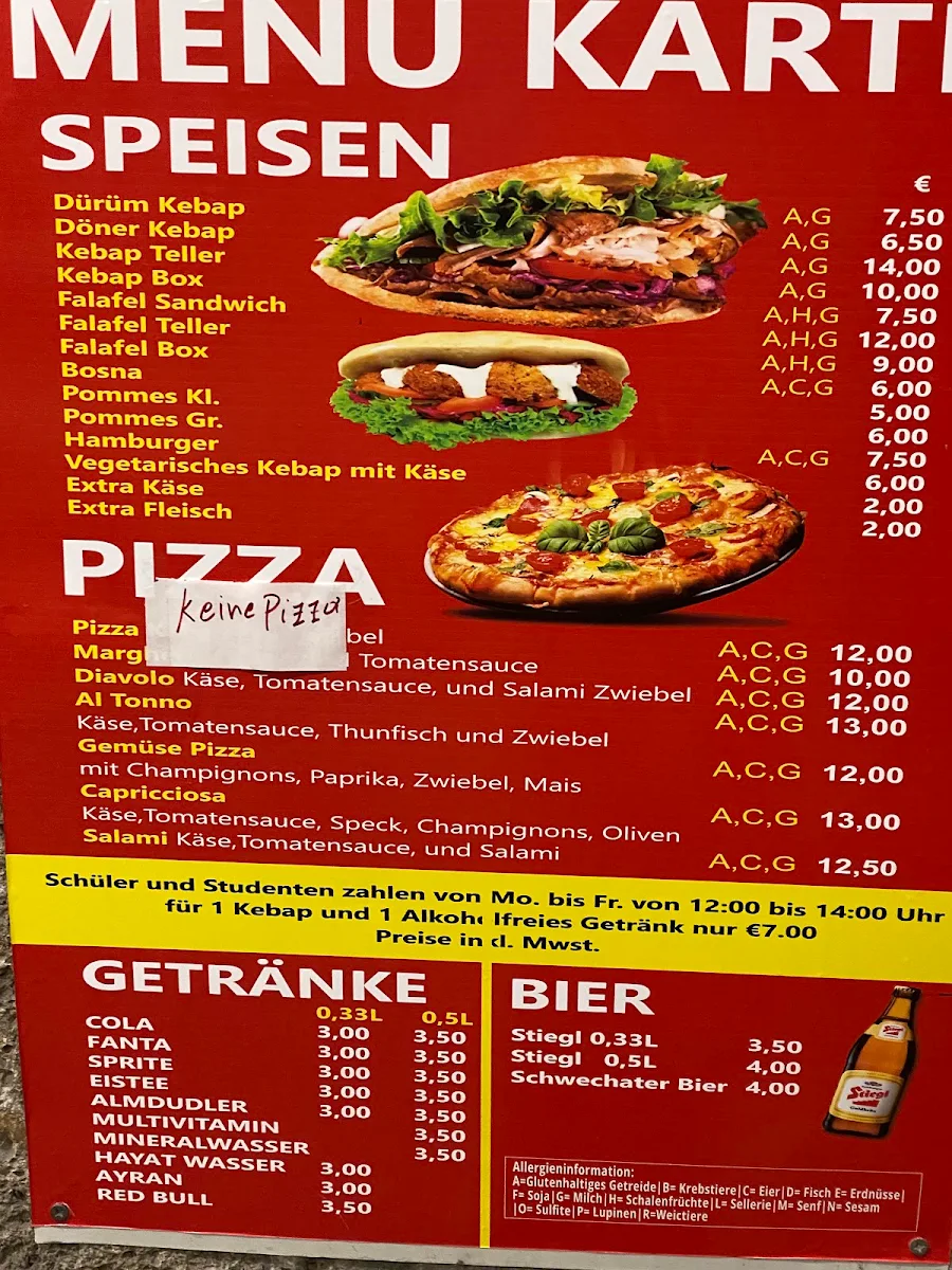Speisekarte photo 1
