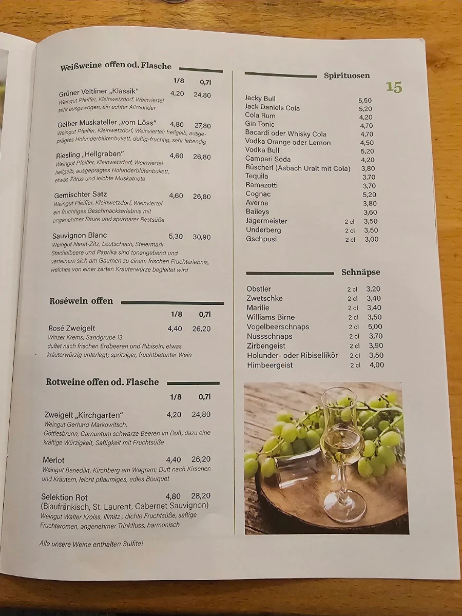Speisekarte photo 4