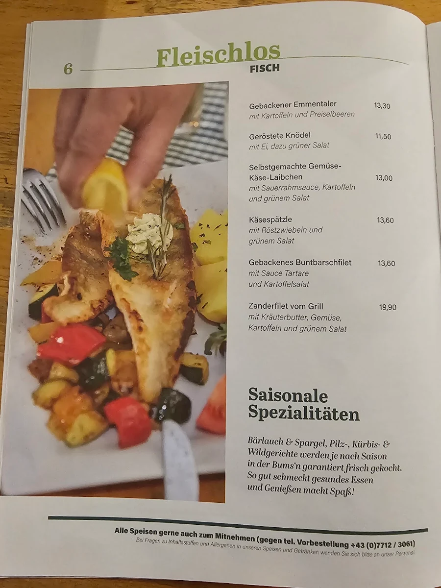 Speisekarte photo 6