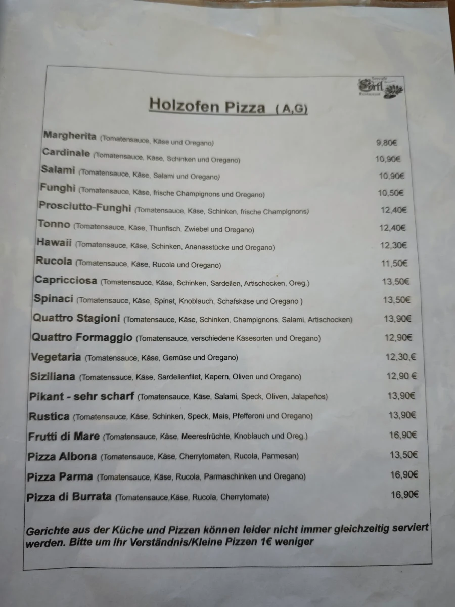 Speisekarte photo 6