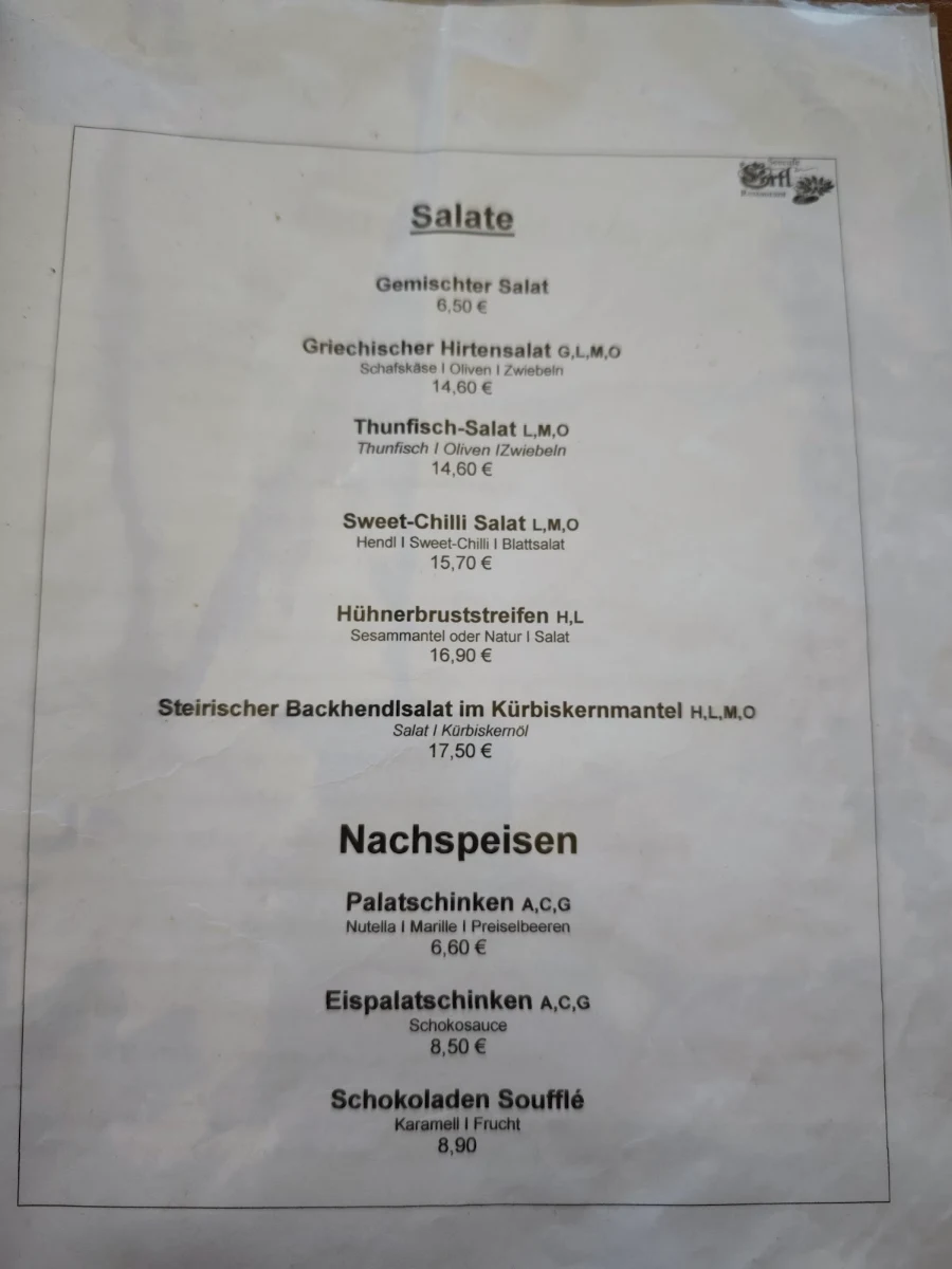 Speisekarte photo 7
