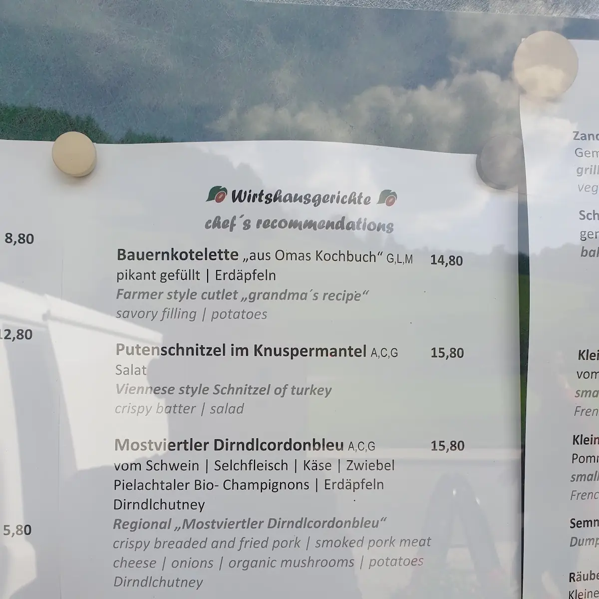 Speisekarte photo 1