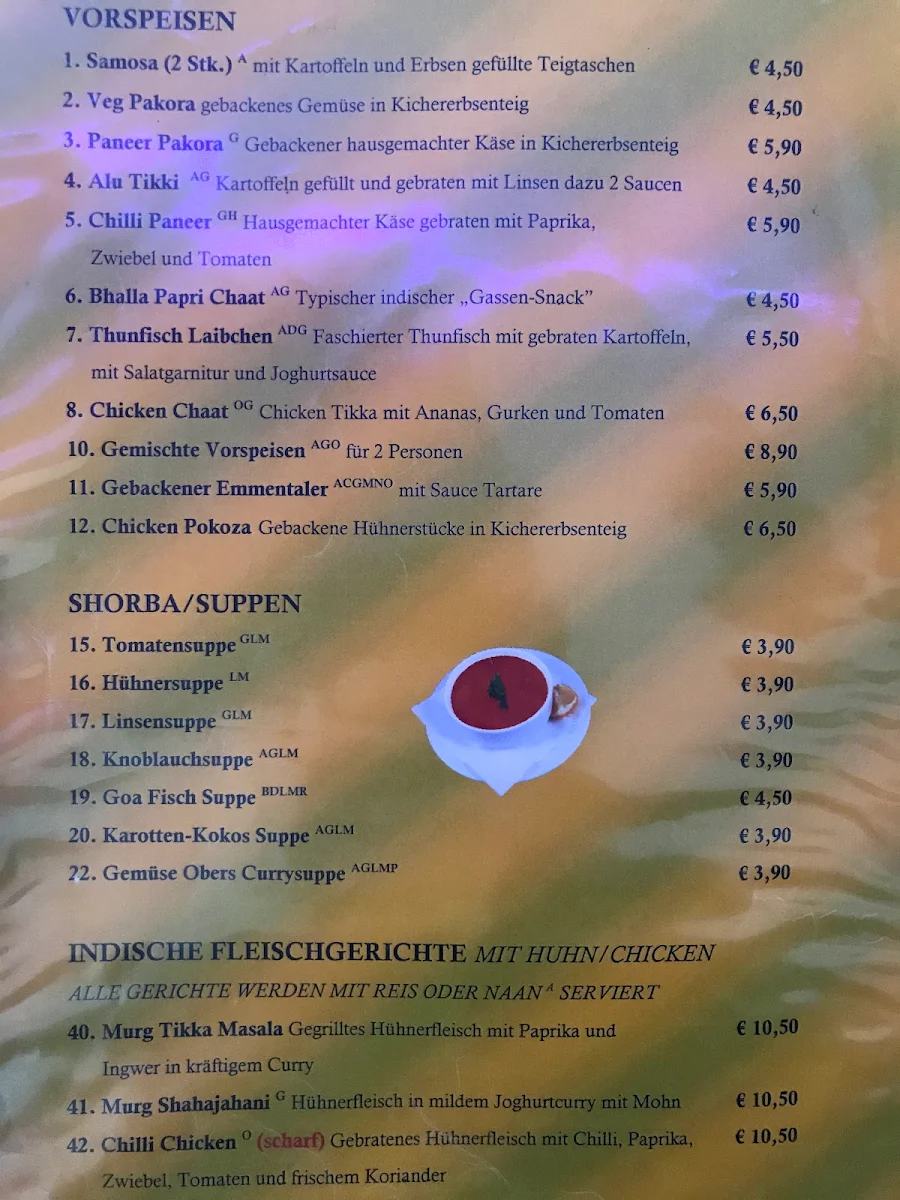 Speisekarte photo 3