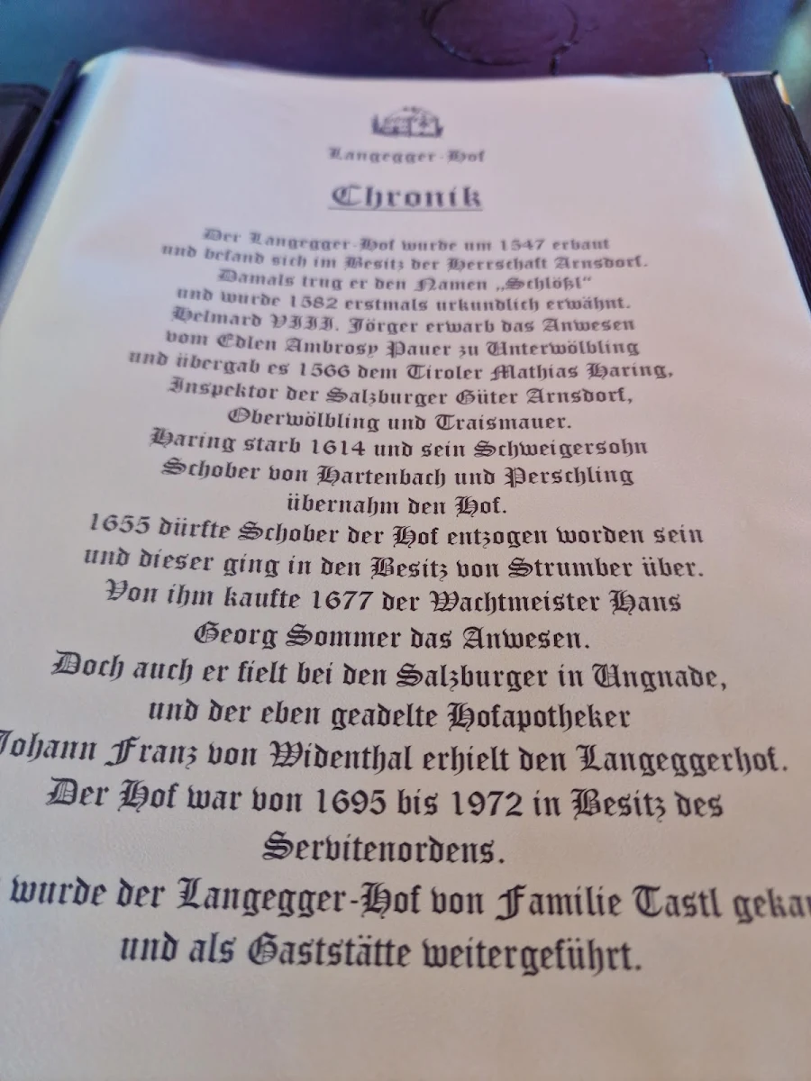 Speisekarte photo 1