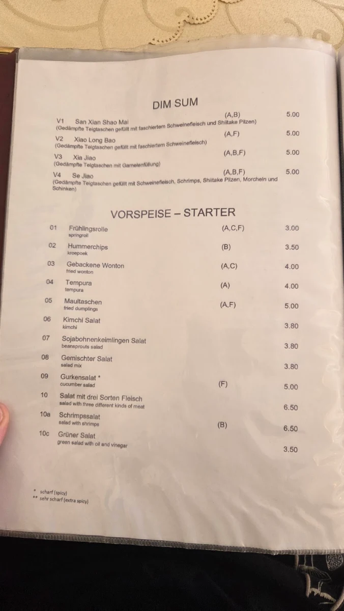 Speisekarte photo 1