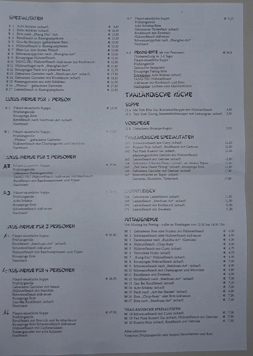 Speisekarte photo 3