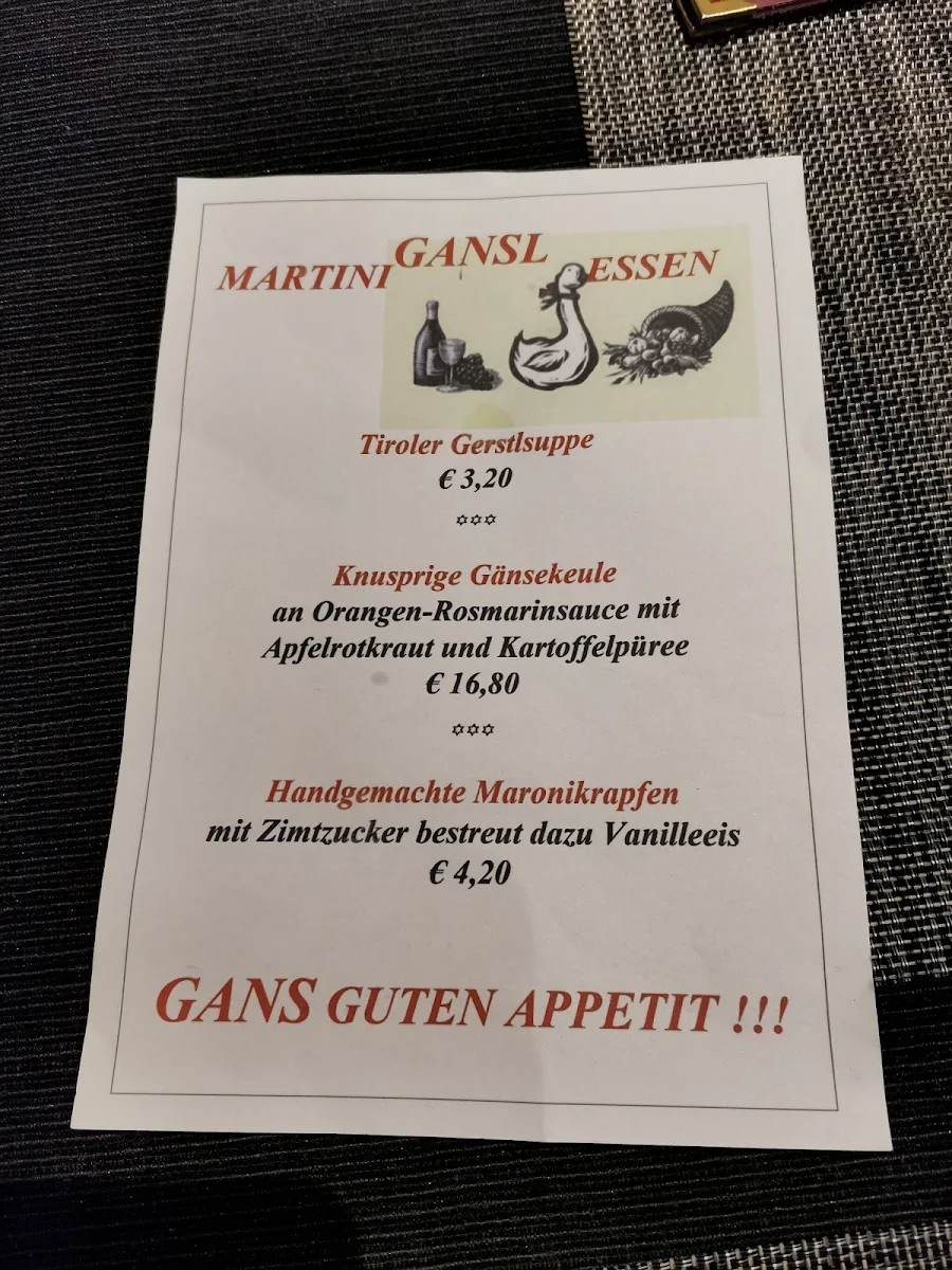 Speisekarte photo 3