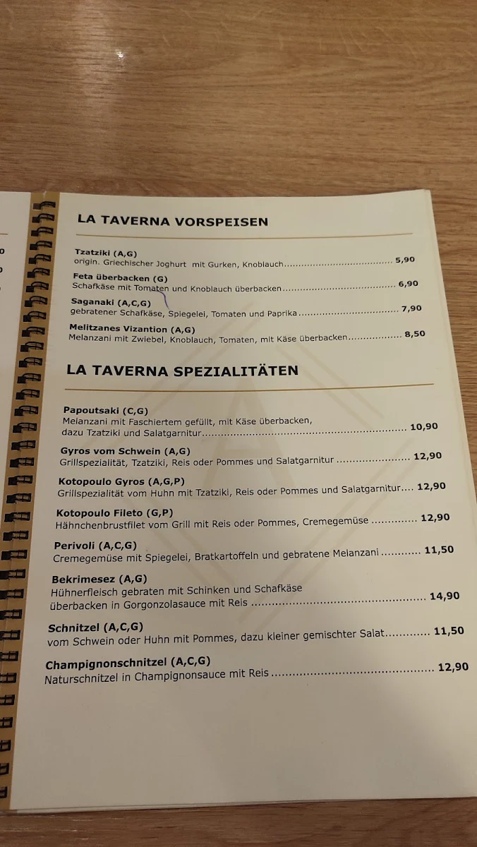 Speisekarte photo 1