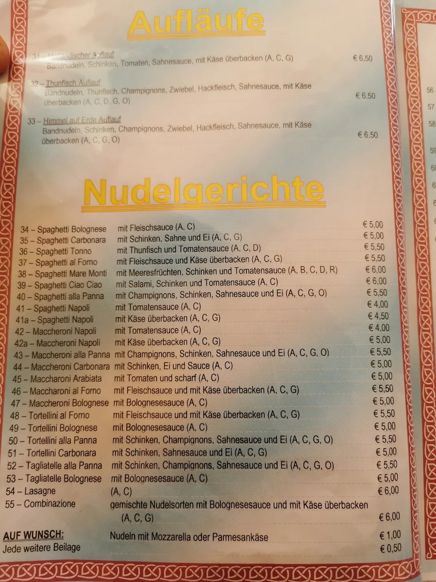 Speisekarte photo 1