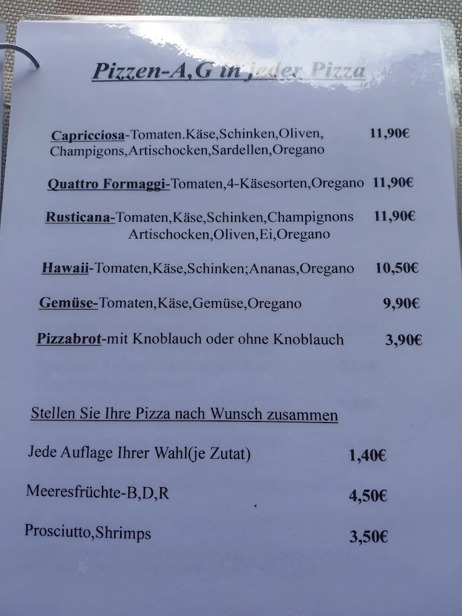 Speisekarte photo 3
