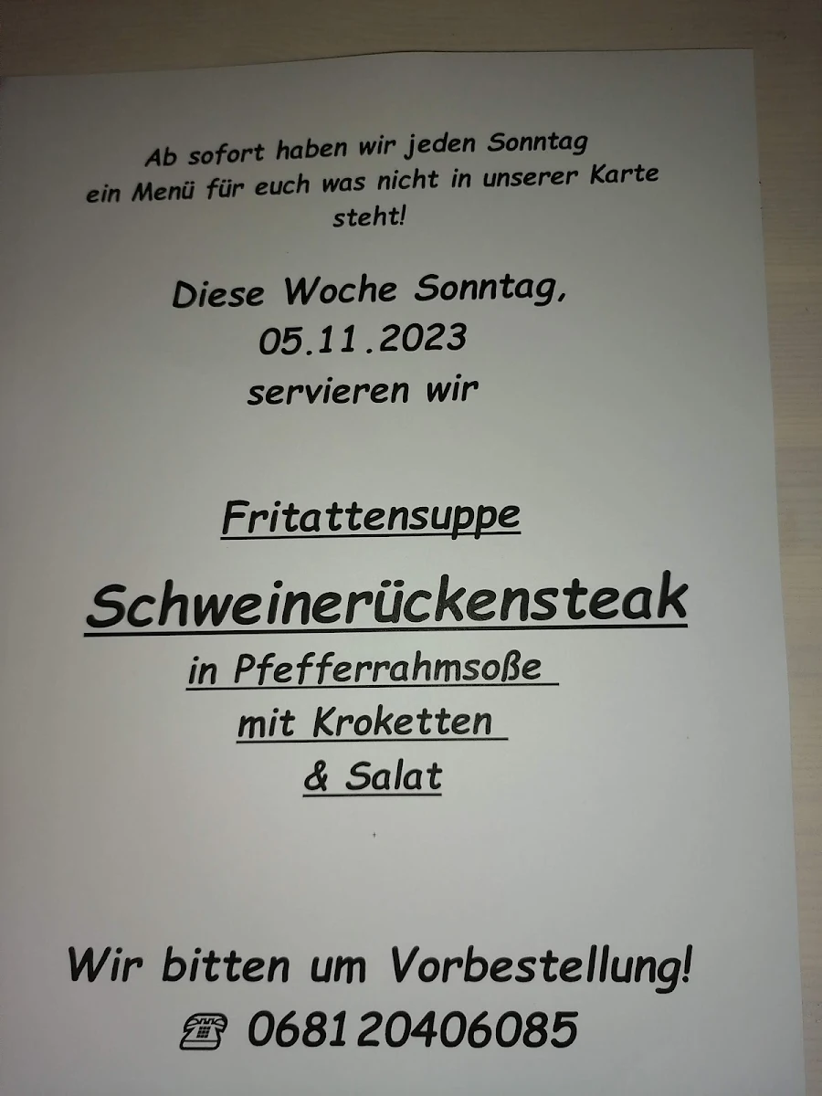 Speisekarte photo 5