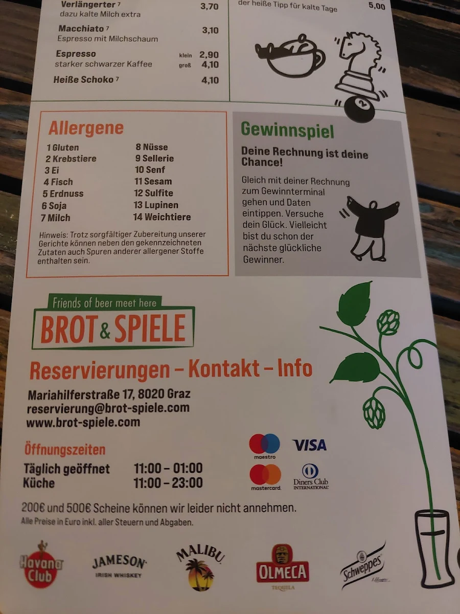 Speisekarte photo 8