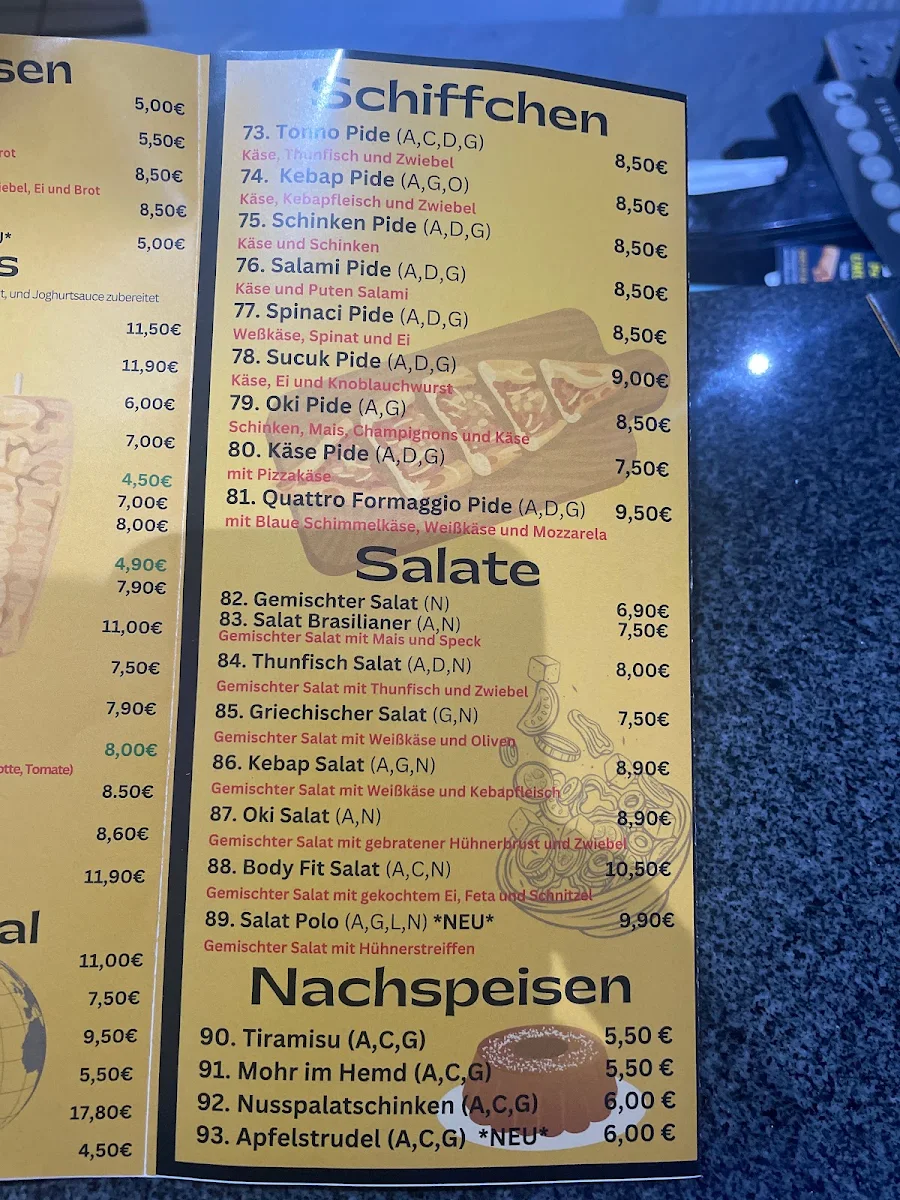 Speisekarte photo 3