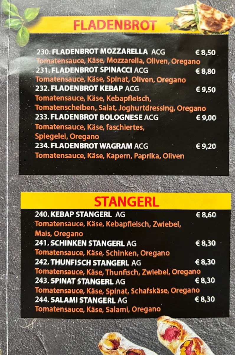 Speisekarte photo 4