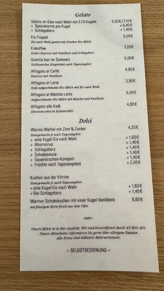 Speisekarte photo 6