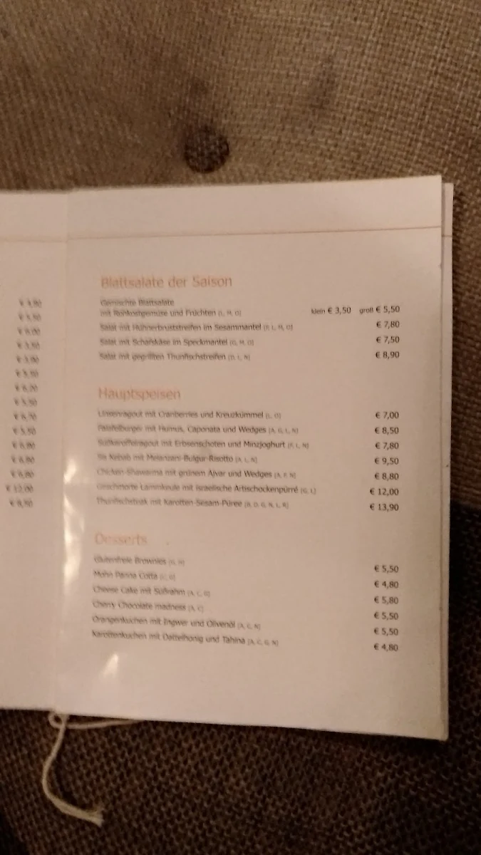 Speisekarte photo 10
