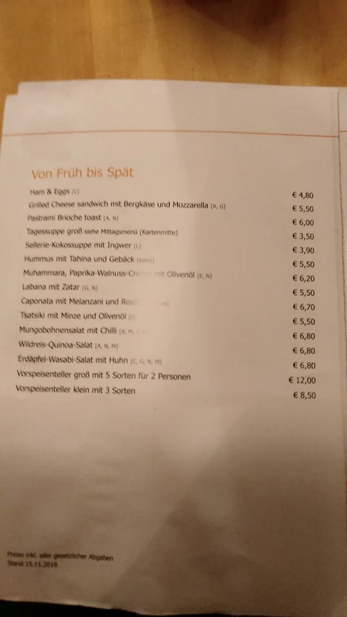 Speisekarte photo 8