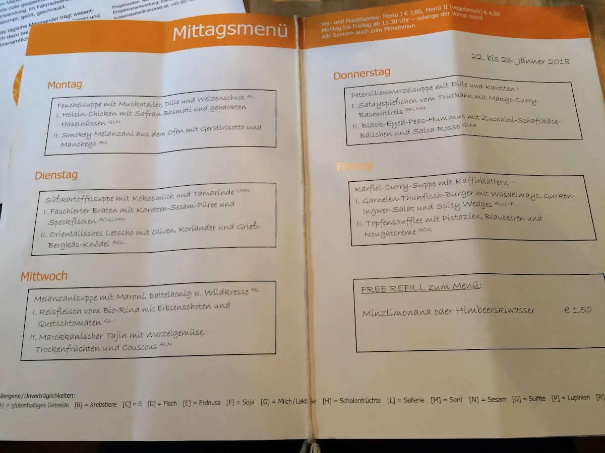 Speisekarte photo 9
